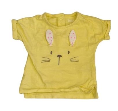 M&CO Bunny T-Shirt Girls 0-3 Months