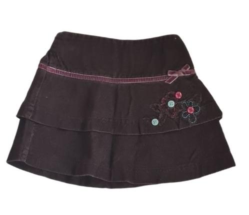 MINI MODE Floral Skirt Girls 6-9 Months