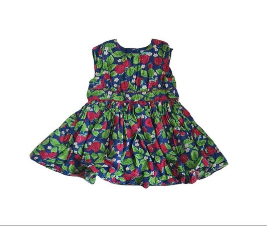 NEXT Strawberries and Daisies Dress Girls 6-9 Months