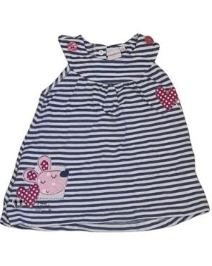 BLUE ZOO Striped Dress Girls 0-3 Months