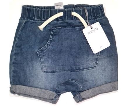 TU Brand New Denim Shorts Girls 6-9 Months