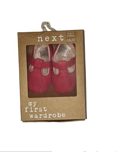 NEXT Brand New Shoes Girls 0-3 Months