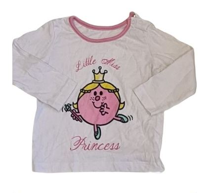 Little Miss Princess Top Girls 6-9 Months