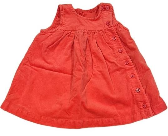 M&S Orange Dress Girls 0-3 Months