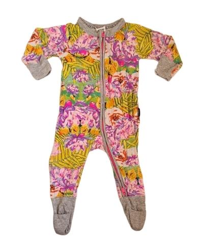 BONDS Floral Zipped Sleepsuit Girls 3-6 Months