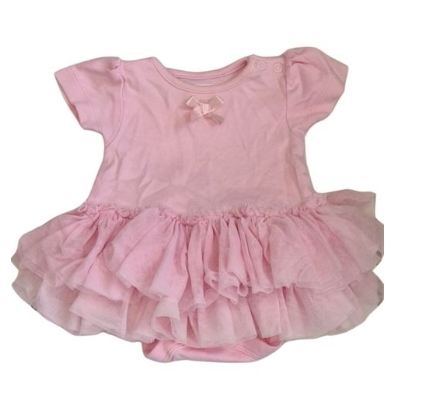 M&CO Pink Tutu Vest Girls 0-3 Months