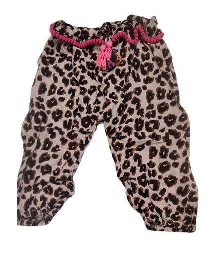 NEXT Leopard Print Trousers Girls 9-12 Months