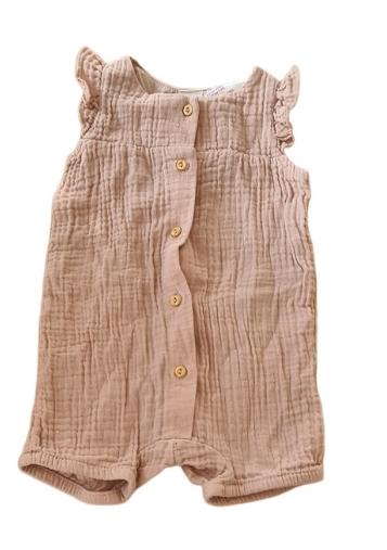 H&M Beige Romper Suit Girls 0-3 Months