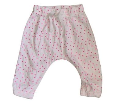 M&CO Polka Dot Trousers Girls 0-3 Months