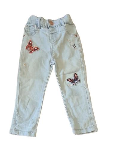 M&CO Butterfly Jeans Girls 12-18 Months