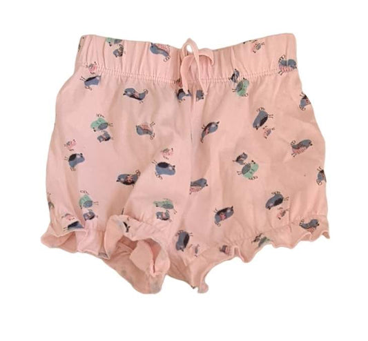 PEACOKS Birdies Shorts Girls 0-3 Months