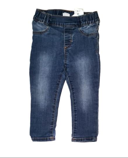 H&M Pull Up Jeans Girls 9-12 Months