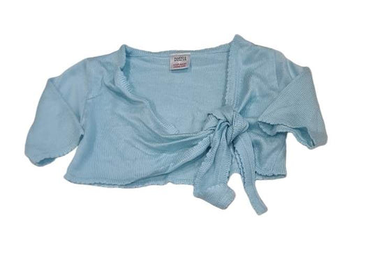 M&S Blue Crop Cardigan Girls 9-12 Months