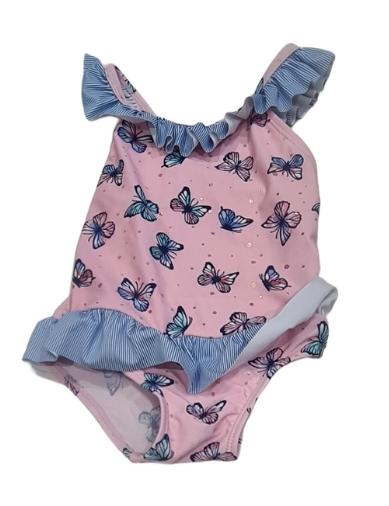 PRIMARK Butterfly Swim Costume Girls 9-12 Months