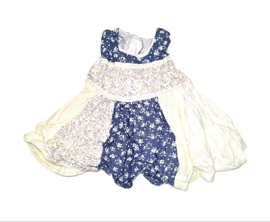 MATALAN Patchwork Dress Girls 0-3 Months