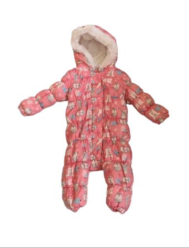 F&F Animals Pramsuit Girls 12-18 Months