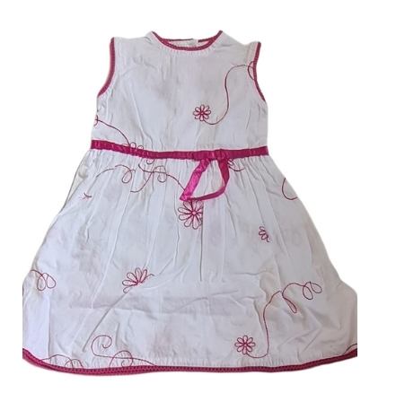 JAC BABY Pink and White Dress Girls 3-6 Months