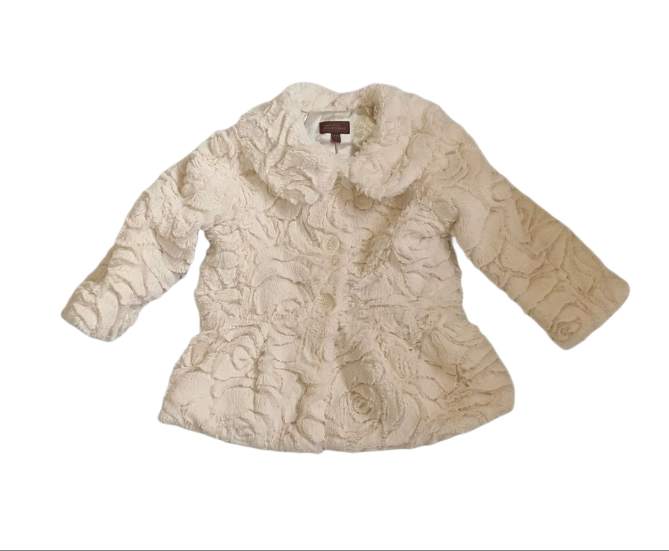 MINI CLUB Cream Coat Girls 12-18 Months