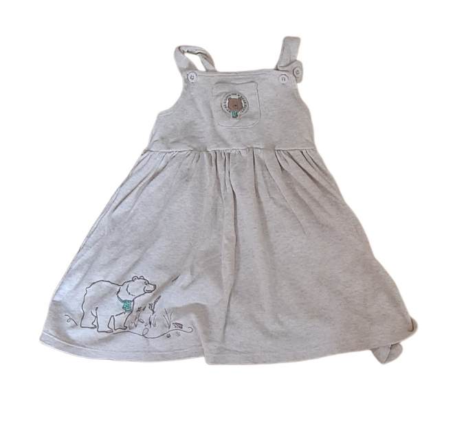 GEORGE Bear Dress Girls 12-18 Months