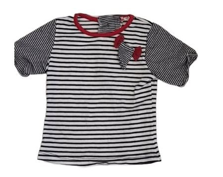 Striped T-Shirt Girls 6-9 Months