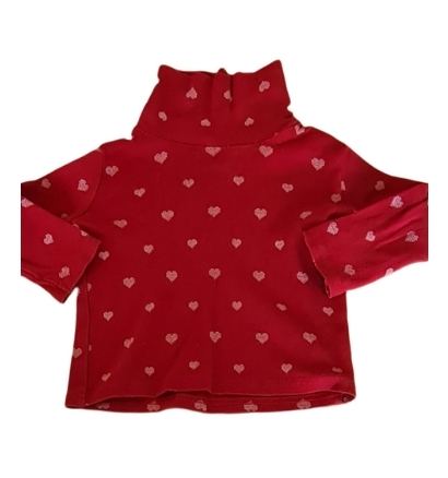 NEXT Heart Turtle Neck Girls 9-12 Months