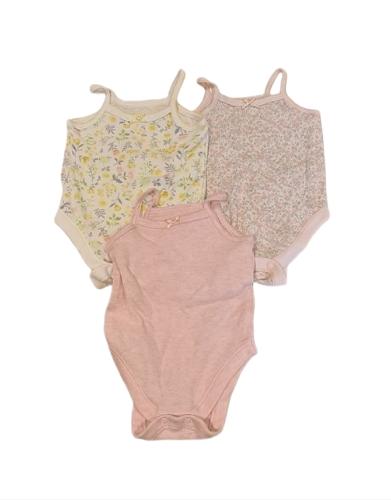 NUTMEG Set Of 3 Vests Girls 0-3 Months