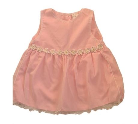 Baby Pink Party Dress Girls 12-18 Months