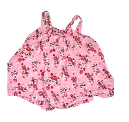 PRIMARK Floral Cotton Top Girls 12-18 Months