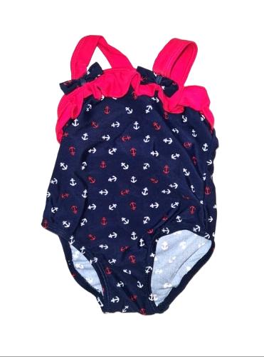 TU Anchor Swim Costume Girls 6-9 Months