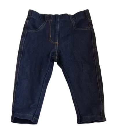 NEXT Dark Blue Jeggings Girls 9-12 Months