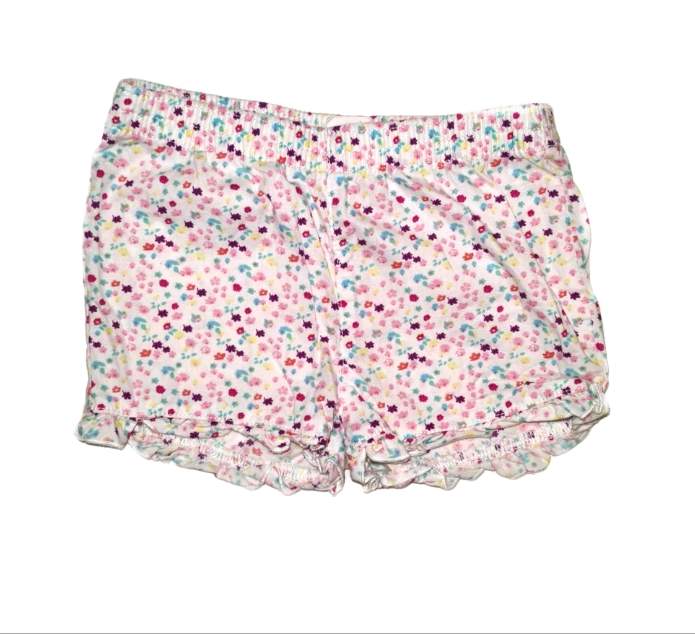 H&M Floral Cotton Shorts Girls 6-9 Months