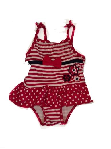 MATALAN Red Swim Costume Girls 3-6 Months