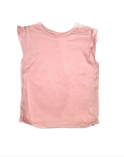 M&CO Pale Pink Top Girls 6-9 Months