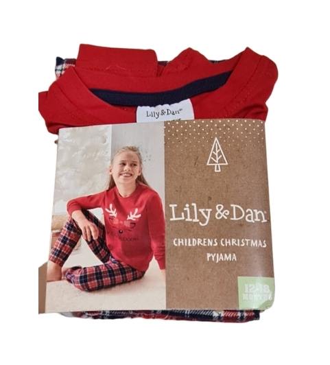 LILY & DAN Brand New Pyjamas Girls 12-18 Months