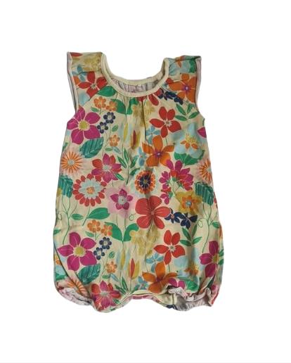 NEXT Floral Romper Suit Girls 6-9 Months