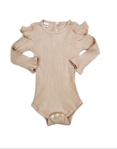 PAT PAT Beige Bodysuit Girls 12-18 Months