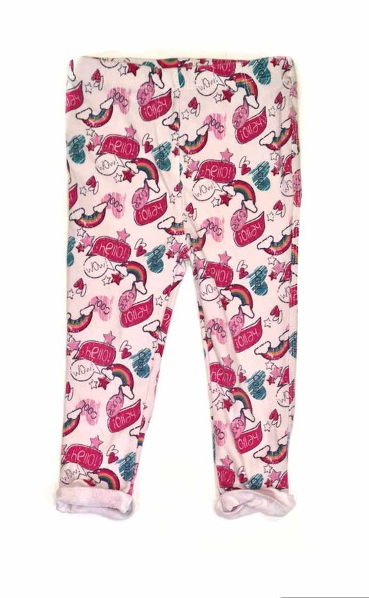 MATALAN Rainbow Jeggings Girls 12-18 Months