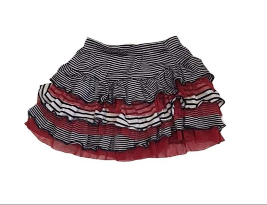 Pleated Striped Skirt Girls 6-9 Months