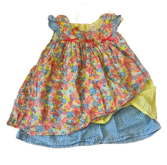 Floral Dress Girls 12-18 Months