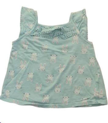 MOTHECARE Bunny Top Girls 12-18 Months