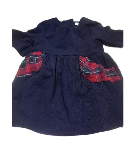 NEXT Tartan Dress Girls 9-12 Months