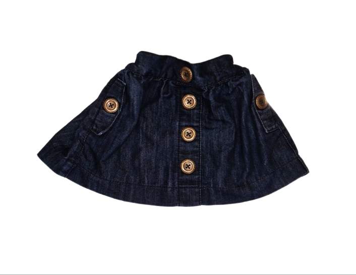 NEXT Blue Denim Skirt Girls 12-18 Months