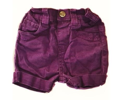 PRIMARK Purple Shorts Girls 12-18 Months