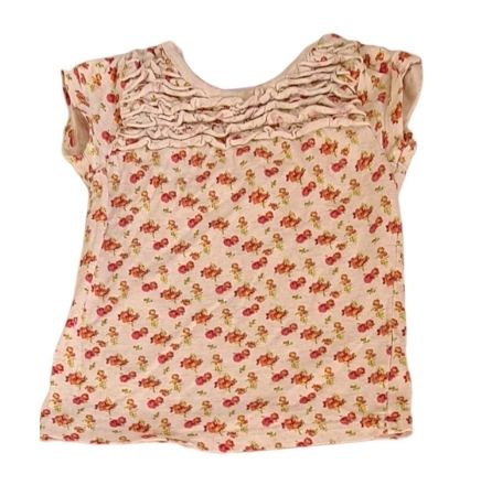 F&F Floral T-Shirt Girls 12-18 Months