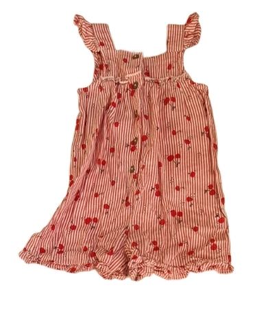 F&F Cherries Playsuit Girls 12-18 Months