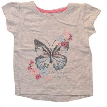 PRIMARK Butterfly Tee Girls 12-18 Months