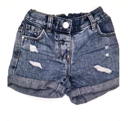 NEXT Denim Shorts Girls 12-18 Months