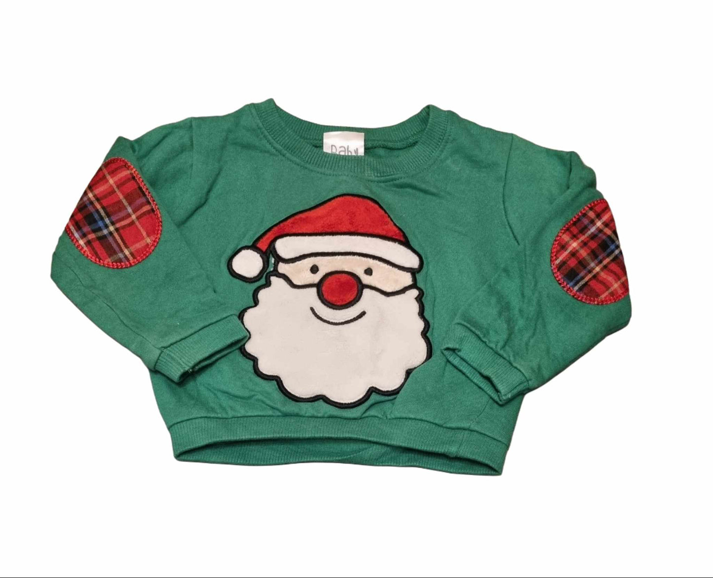 PEACOCKS Christmas Jumper Unisex 9-12 Months