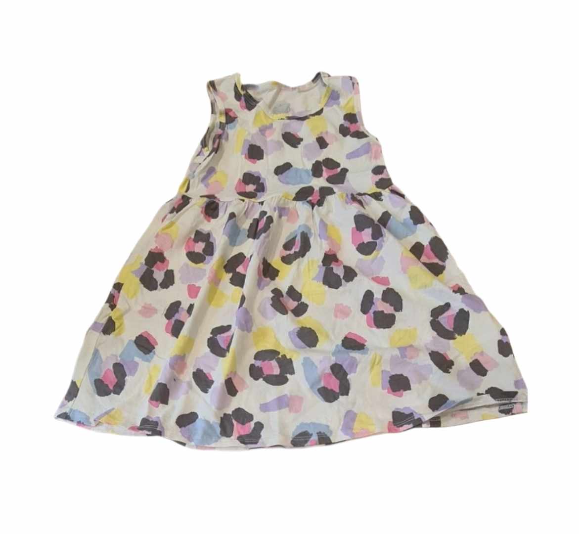 GEORGE Animal Print Dress Girls 5-6 Years