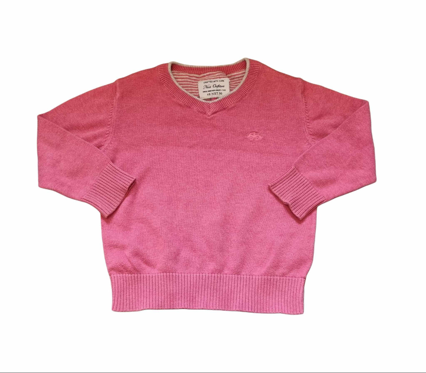 NEXT Light Burgundy Sweater Boys 2-3 Years